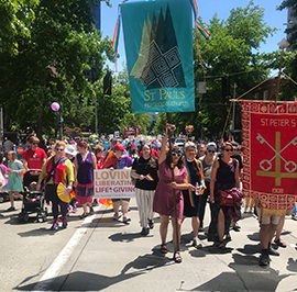 Churches Across the Diocese Participate in the Seattle Pride Parade Churches Across the Diocese Participate in the Seattle Pride Parade