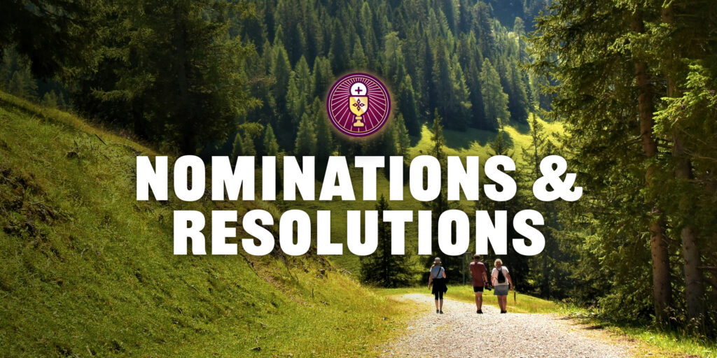 2025 Convention Nominations & Resolutions