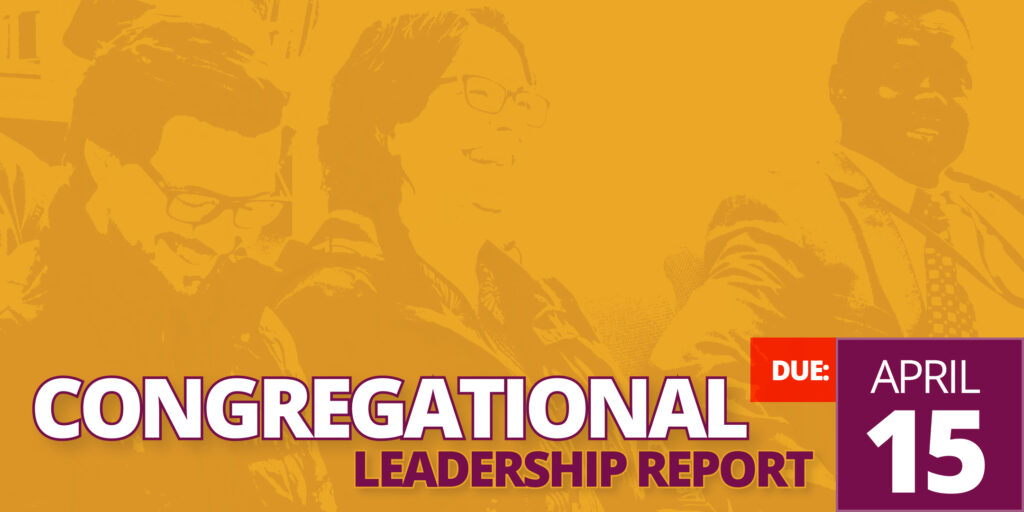 2026 Congregational Leadership Reports