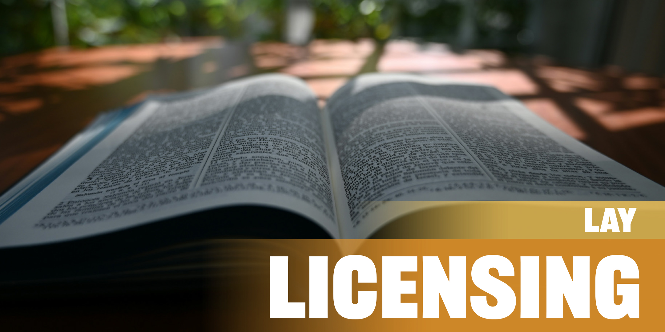 Lay Licensing Resources